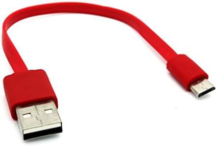 כבל USB קצר MicroUSB מטען חוט כבל חוט תואם תואם למוטורולה דרואיד טורבו 2 - Moto E - Moto E4 -