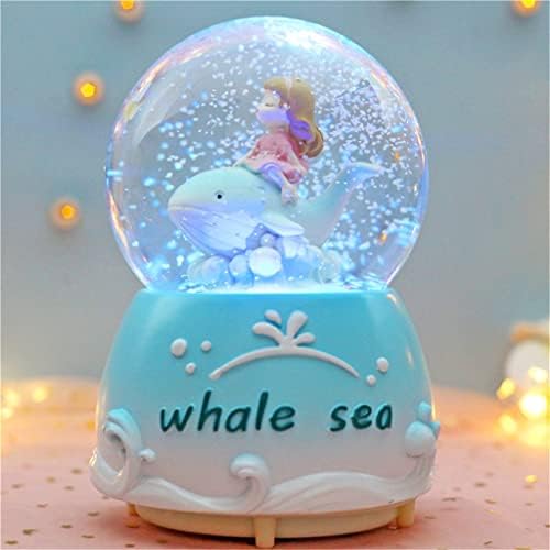 חלום עבה דולפין בדולל כדור בולדת מתנה ליום הולדת יכולה לסובב את קופסאות קופסאות המוזיקה של השלג הצפה