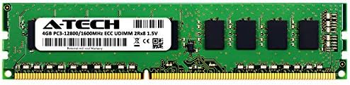 החלפת A-TECH 4GB לסמסונג M391B5273CH0-CK0-DDR3 1600MHz PC3-12800E ECC UDIMM בלתי מוגבל 240 פינים 2RX8