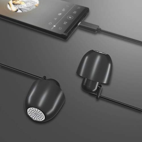 אוזניות מסוג USB C לגלקסי הערה 10/10+, אוזניות USB-C של Nikoeo STEREO דיגיטלי עם מיקרופון ובקרת