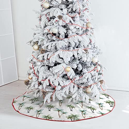 עץ דקל ג'מייקה חצאית עץ חג המולד וינטג 'קישוטי חג המולד קישוטים לחג המולד למסיבת השנה החדשה