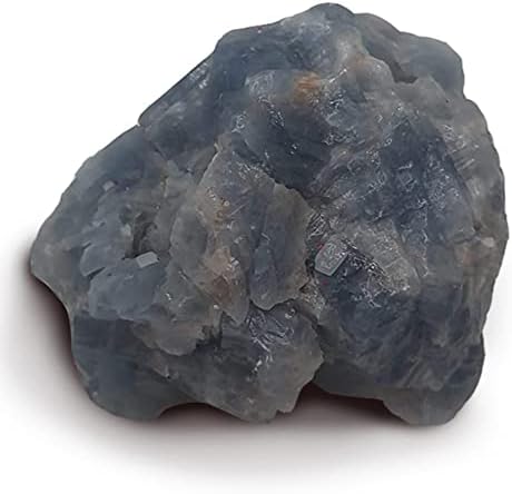 קלציט כחול - אבן קריסטל ריפוי טבעית לקישוט, מדיטציה, נפילה, רייקי ואיזון צ'אקרה)