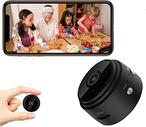 AICAM מצלמות נסתרות לאבטחה ביתית, 1080p HD Mini Spy Camer