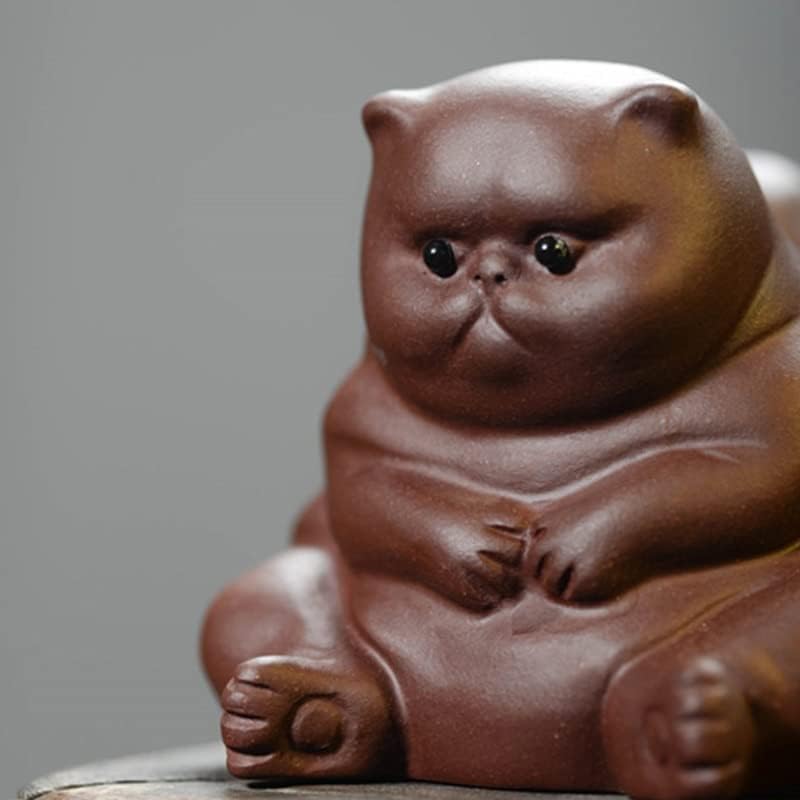 N/A Clay Clap Cat Caramic Cramits Animal Craft