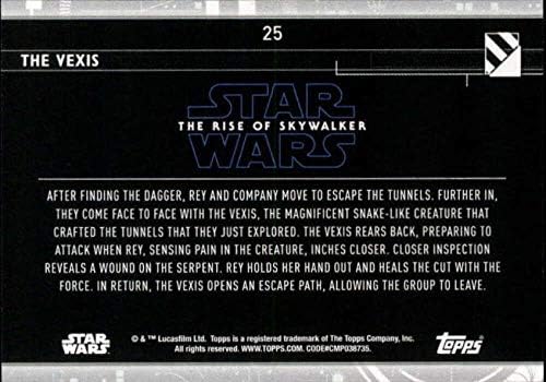 2020 Topps מלחמת הכוכבים עלייה של Skywalker Series 2 Purple 25 כרטיס המסחר Vexis
