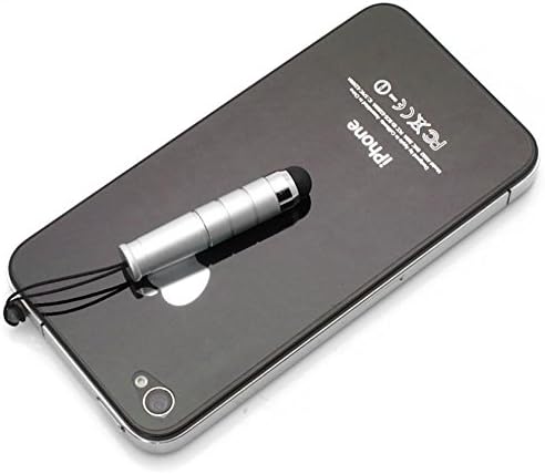 Stylus Touch Pen Aluminum תואם לאייפון 13, מיני, Pro, Pro Max - צבע כסף קומפקטי