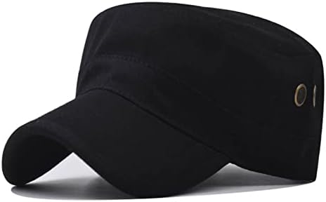 בציר צבאי בייסבול כובע גברים מקרית שטוח למעלה אימון נהג משאית כובע מתכוונן שמש הגנת גולף בייסבול כובע