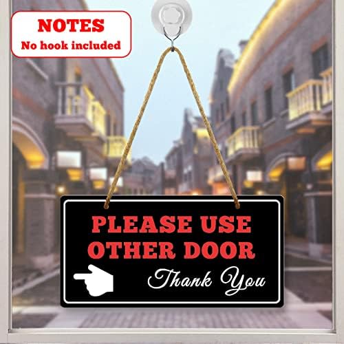 אנא השתמשו בשלט אחר שלט דלתות תלויה ללקות חנות קמעונאות דלתות חלונות חנויות מסעדות מסעדות פנים חיצוניות חיצוניות