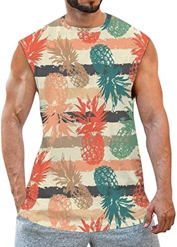 קיץ גברים חולצות גברים של אביב/קיץ פנאי ספורט וכושר הוואי הדפסת שרוולים חולצה גדול גבוה גברים