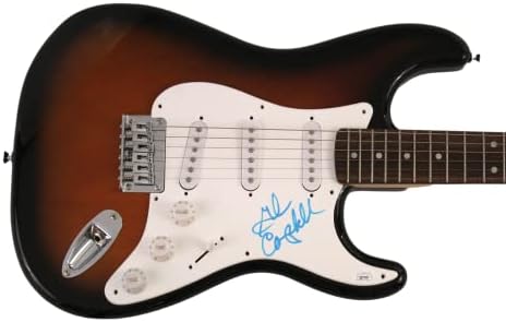 גלן קמפבל חתמה על חתימה בגודל מלא פנדר סטרטוקסטר גיטרה חשמלית עם אימות ג'יימס ספנס jsa - עדין על דעתי, וויצ'יטה