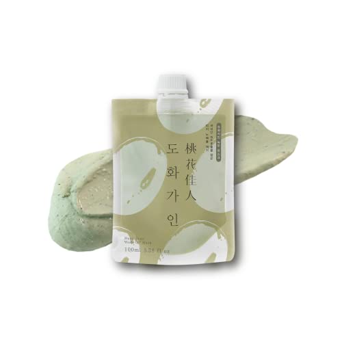 בית דוהווה, שעועית מונג לשטוף מסיכת פנים מרכיבים שנקטפו מבית, בקרת חלב מוצר של קוריאה - 3.38 פלורידה.