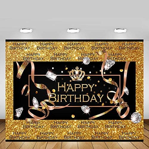 Mehofoto גליטר גליטר יהלום זהב סטודיו סטודיו בות רקע שלב חזור למבוגר יום הולדת שמח סילבר קישוטי מסיבת