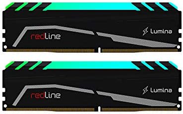 Mushkin Redline Lumina-DDR4 RGB Gaming Dram-ערכת זיכרון UDIMM 32GB-4133MHz CL-19-288 פינים 1.4 וולט שולחן עבודה