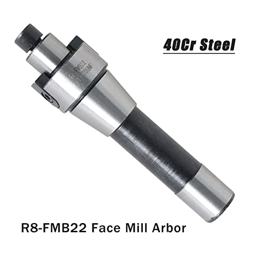FindMall R8 FMB22 SHANK FACK FACE ARBOR ו- 400R 50 ממ מעטפת טחינה קצה CNC עם 4 יחידות APMT1604 תוספות