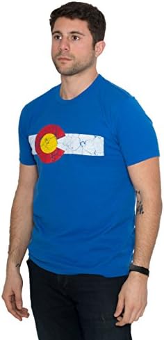 קולורדו מדינת דגל במצוקה יוניסקס חולצה / בציר מראה שיתוף דנבר טי