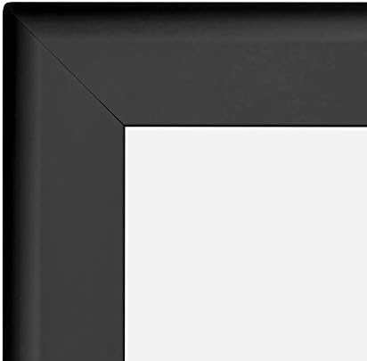 מסגרת פוסטר שחורה של Snapezo 36x36 אינץ ', פרופיל אלומיניום 1.7 אינץ