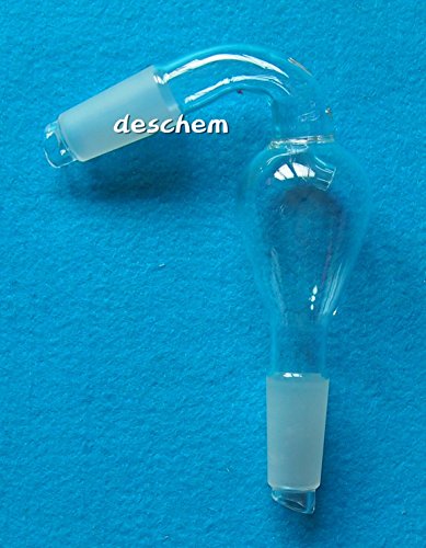 Deschem 24/40, מתאם Splash כפוף לזכוכית, ראש אנטי-פלאש, כלי זכוכית במעבדה