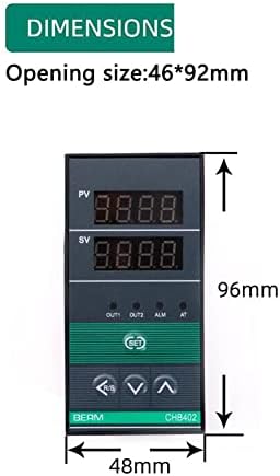 Studyset Digital PID תרמוסטט FK02-MVXAN ממסר 180-240VAC 0-400 מעלות CHB402 בקר טמפרטורת SSR לחממת תנור