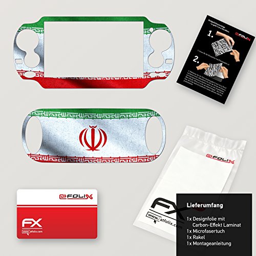 סוני פלייסטיישן ויטה עיצוב עור דגל של איראן מדבקות מדבקת עבור פלייסטיישן ויטה