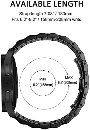 להקות Deallee תואמות את Galaxy Watch 5/5 Pro / Galaxy Watch 4/4 קלאסי / גלקסי 3 41 ממ / גלקסי שעון 42 ממ, 20 ממ