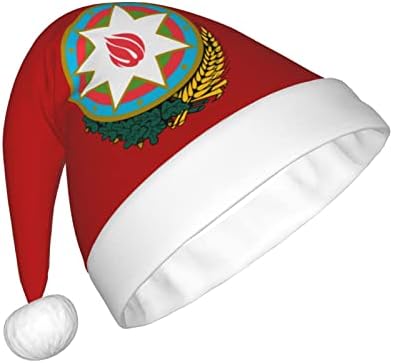 זלטאס סמל של אזרבייג ' ן חג המולד כובע למבוגרים רך נוח סנטה כובעי חג המולד לשנה חדשה חג ספקי צד