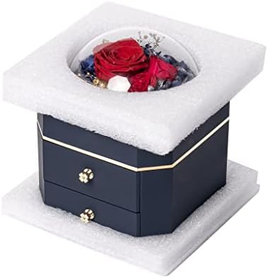 N/A קופסא רומנטית קופסא תכשיטים מלאכותי קופסת מתנה קופסת שפתון קופסת פרחים מתומנת
