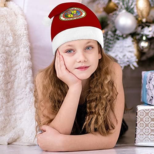 דגל של הונולולו חג המולד סנטה כובע עבור אדום חג המולד כובע חג טובות חדש שנה חגיגי ספקי צד