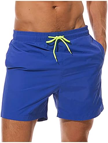 מכנסיים קצרים של חוף Fsahjkee גברים, אימון גזעי שחייה שחייה אימונים שחייה מפעילים מכנסי טרנינג