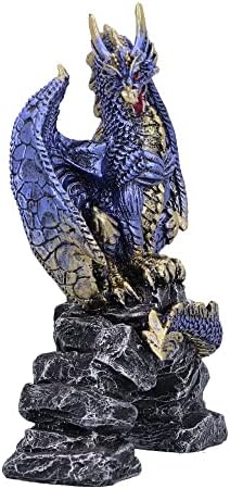 Nemesis עכשיו פסלון דרקון ACKO, כחול, 15.5 סמ