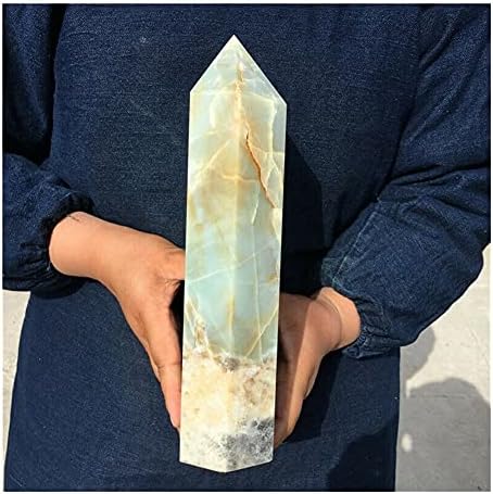 מתנת yalych טבעית ite Obelisk קוורץ Crystal Crystal Point Reiki לאבנים דקורטיביות ביתיות