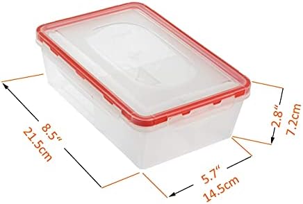 מכולות ארוחות A2S הגנה 5 חבילות - קופסת ארוחת צהריים בנטו 3 יחידות סט 24oz & Bento Box 2 PC