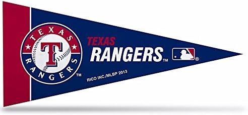 RICO תעשיות MLB טקסס ריינג'רס דננט מיני 8 חלק, גודל אחד, צבעי צוות