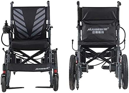 אופנה נייד כיסא גלגלים כסאות גלגלים חשמליים כבדים מתקפל וקל משקל כוח כיסא גלגלים את ג ' ויסטיק