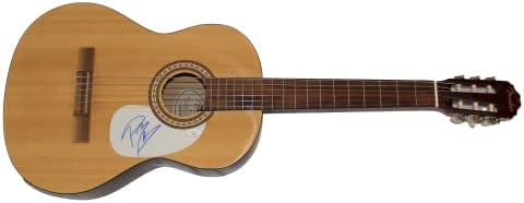 אוסטין פוסט מאלון חתם על חתימה בגודל מלא פנדר גיטרה אקוסטית עם אימות ג 'יימס ספנס ג' יי. אס. איי. קוא