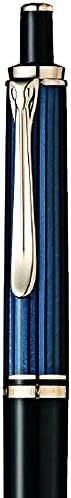 עט כדורי K400 שקנאי, על בסיס שמן, פס כחול
