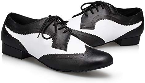 נעלי ריקוד של ריקוד נשפים של היפוזאוס נעלי ריקוד עור מחול חברתי, 10.5 D Us
