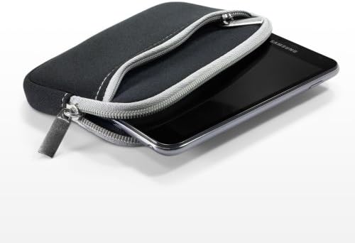 מארז גלי תיבה התואם ל- Sony Xperia M2 - חליפת חליפה עם כיס, כיס ניאופרן רך שרוול כיס כיס רוכסן