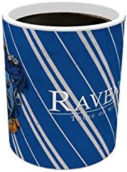 ספלי מורפינג הארי פוטר - Ravenclaw - Hogwarts House Crest - ספל קרמיקה רגיש לחום אחד בגודל 11 גרם