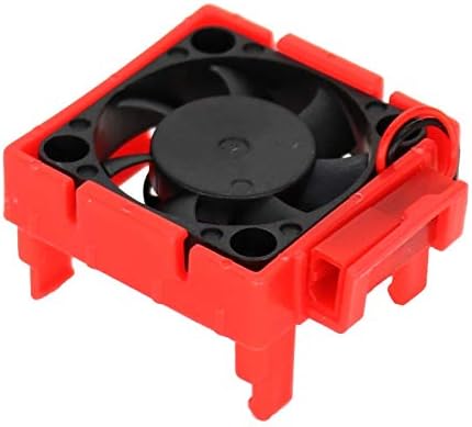 מאוורר קירור של PowerHobby עבור Traxxas Velineon VXL-3 ESC + 540 מאוורר מנוע קירור קומבו אדום מתאים: