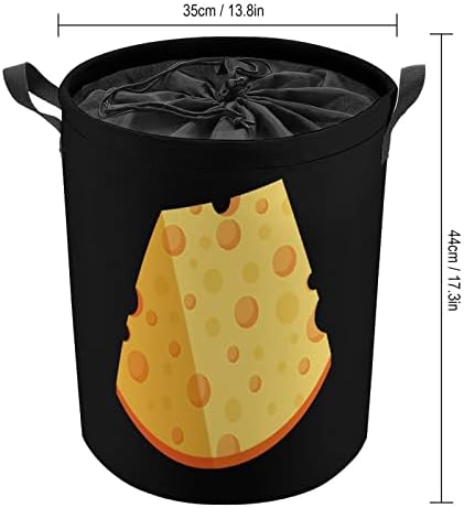 טעים גבינת עגול כביסה תיק עמיד למים אחסון סל עם שרוך כיסוי ידית