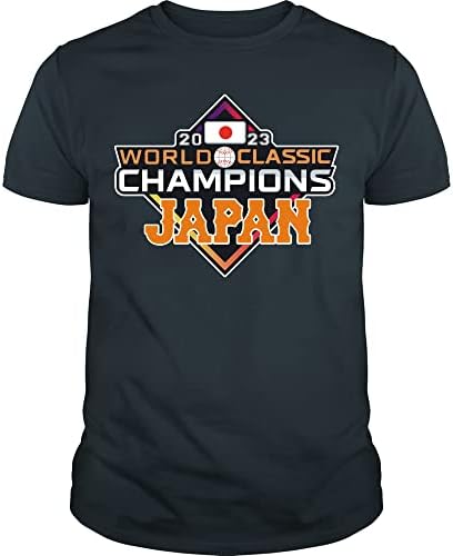 אלופת בייסבול בייסבול יפן בייסבול קלאסי 2023 חולצה יפן הקבוצה הקלאסית קלאסית סמוראי אלופת חולצת טריקו