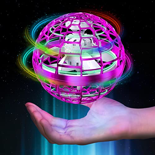 Pitklg צעצועי כדור מעופף 2023 משודרג יד משודרג יד מעופף כדור קסם כדור קסם RGB נורות LED BOOMERANG