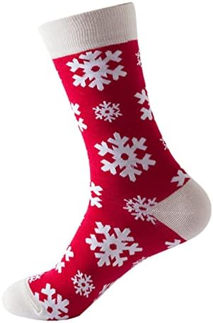 גרבי חג המולד לנשים וגרבי גבר מדפיסים גרביים מתנות כותנה גרביים מצחיקות ארוכות לנשים חידוש גרבי