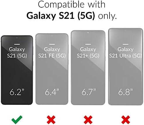 Crave Guard Four For Galaxy S21 Case, מארז שכבה כפול הגנה חסין הלם לסמסונג גלקסי S21, S21 5G -