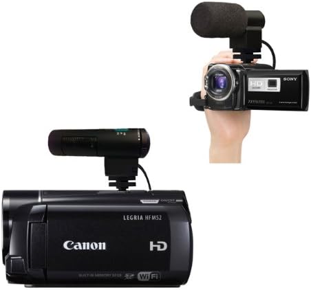 מיקרופון סטריאו דיגיטלי של NC עם שמחה קדמית עבור Canon Vixia HF M32