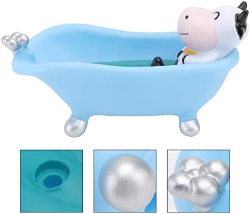 צעצוע בית תפאורה ילדי סבון מחזיק קריקטורה סבון תיבת ילדים סבון מגש קיץ סבון מקרה כחול בעלי החיים