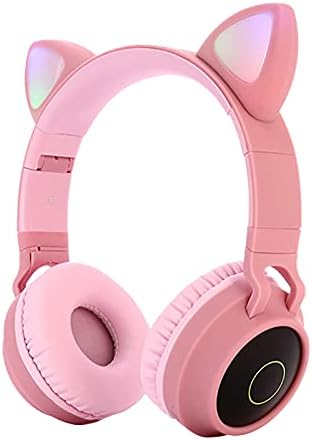 SK43U4 אוזניות אוזן CAT אלחוטית אוזניות סטריאו אוזניות אוזניות משחקי Bluetooth מצוירים