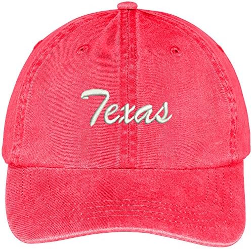 טרנדי הלבשה חנות טקסס המדינה רקום נמוך פרופיל מתכוונן כותנה כובע