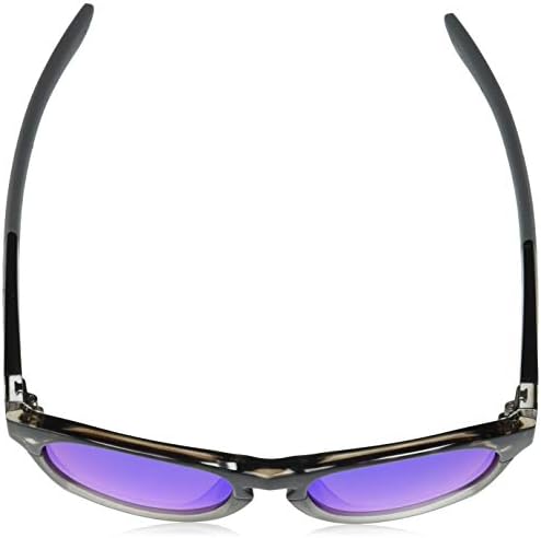 פפרס ספורט אופנה מקוטב סגלגל משקפי שמש, מט אפור, 55-19-145 ממ