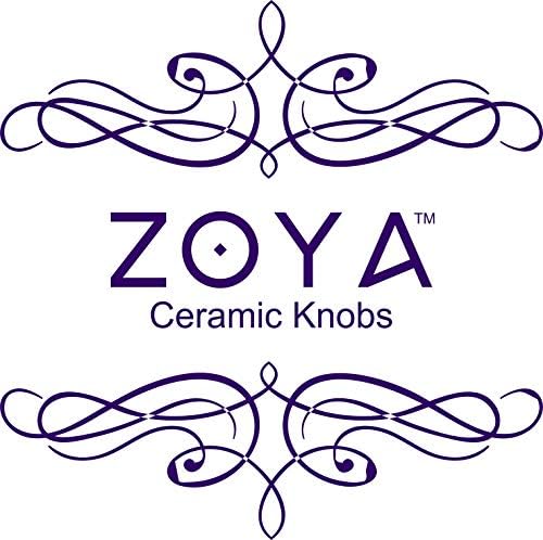 Zoya - קרמיקה ידיות קרמיות שונות קרמיקה ווים צבועים ביד ווים דקורטיביים ווים קיר מטבח ווים